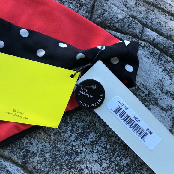 NWT Vitamin A y Amahlia Stevens Minnie Mouse 2pcs swim reversible bottom szM/8 - Picture 3 of 15